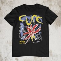 The Cure T-shirt, Vintage 1992 The Cure Wish Tour T-shirt — Mens T Shirts