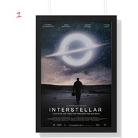 Interstellar Movie Poster - Interstellar Print - Minimalist Movie Poster — Posters & Prints