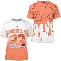 Sauce Number 23 Goat Shoes Unisex Sneaker Shirt Match Crimson Bliss 5s Tee