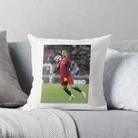 Christiano Ronaldo Throw Pillow