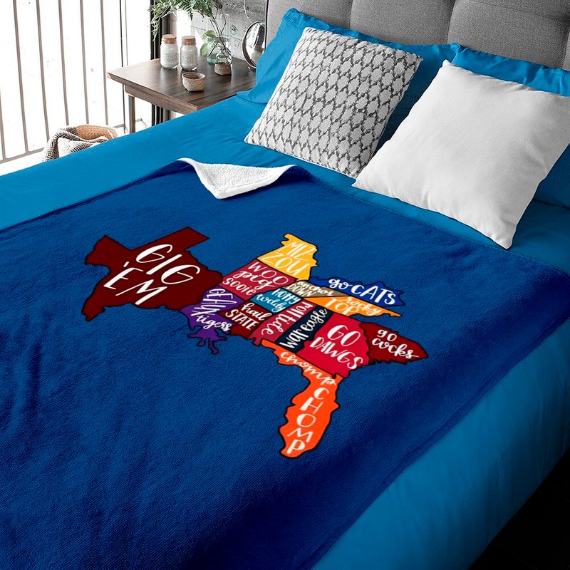 Southeastern Conference Team States Baby Blankets, Sec Sports — Baby Blankets