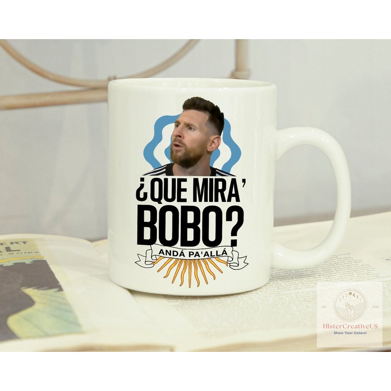Lionel Messi 'what Do You Look Silly?' Coffee Mug — Tasses et gobelets