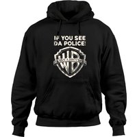 If You See Da Police Warn A Brother Hoodies — Sweats à capuche pour hommes