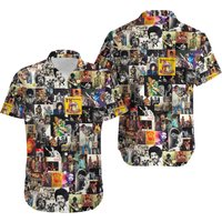 Jimi Hendrix Hawaiian Shirt, Rock Band Shirt