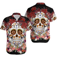 Sugar Skull Hawaiian Shirt