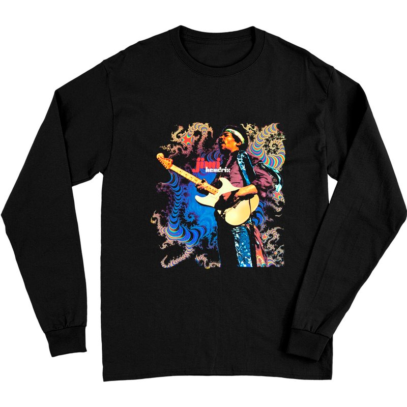 Vintage Jimi Hendrix Long Sleeves — Mens T Shirts