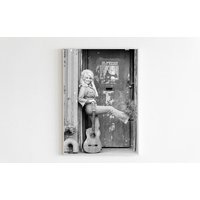 Dolly Parton With Guitar Photo Poster