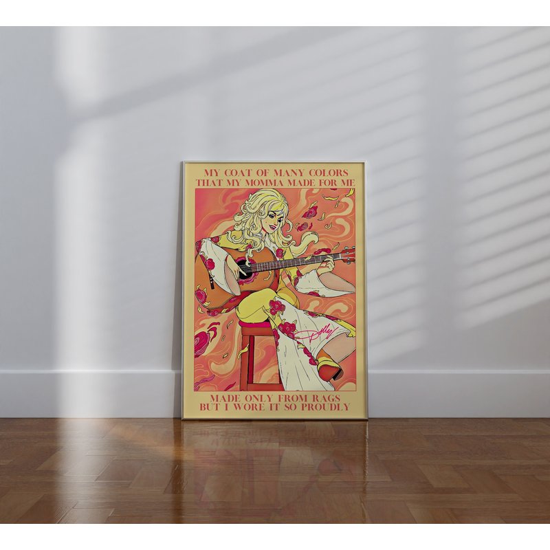 Dolly Parton Poster. Vintage Dolly Parton Poster — Posters & Prints