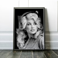 Dolly Parton Premium Art Print Poster — Affiches et impressions