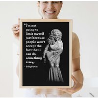 Dolly Parton Quotes Poster — Affiches et impressions