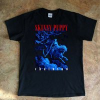 1993 Skinny Puppy Chainsaw Album T-shirt — Mens T Shirts