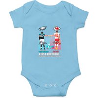 Chiefs And Eagles Brothers Onesies, Jason Kelce Travis Kelce
