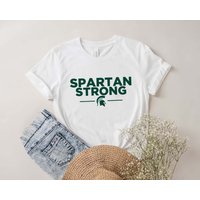 Spartan Strong Msu Shirt, We Are All Spartans Donate For Spartan Strong Fund Shirt