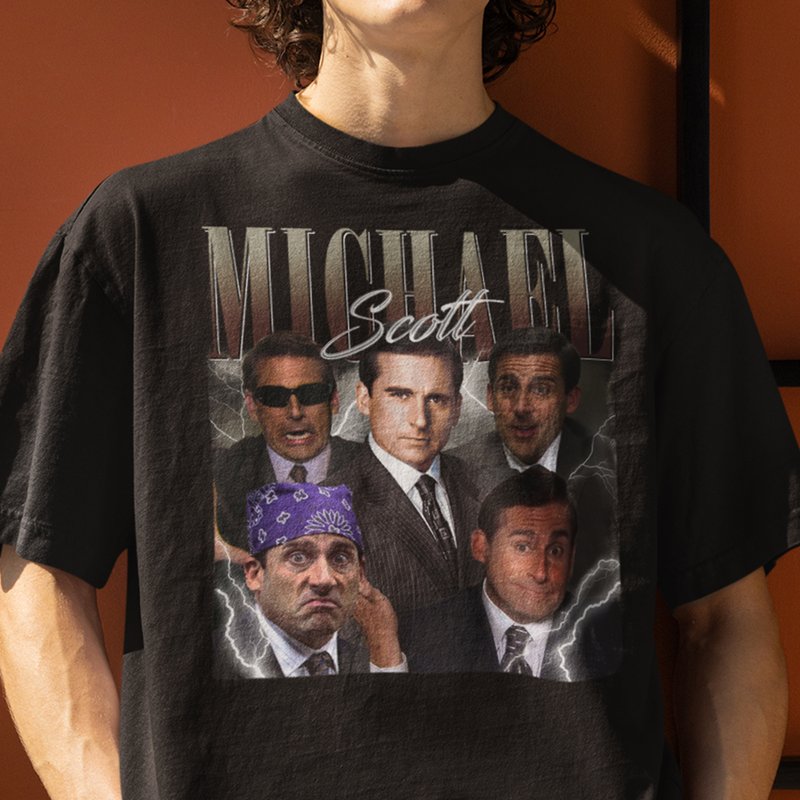 Limited Michael Scott Vintage T-shirt, Gift T-shirt — Mens T Shirts