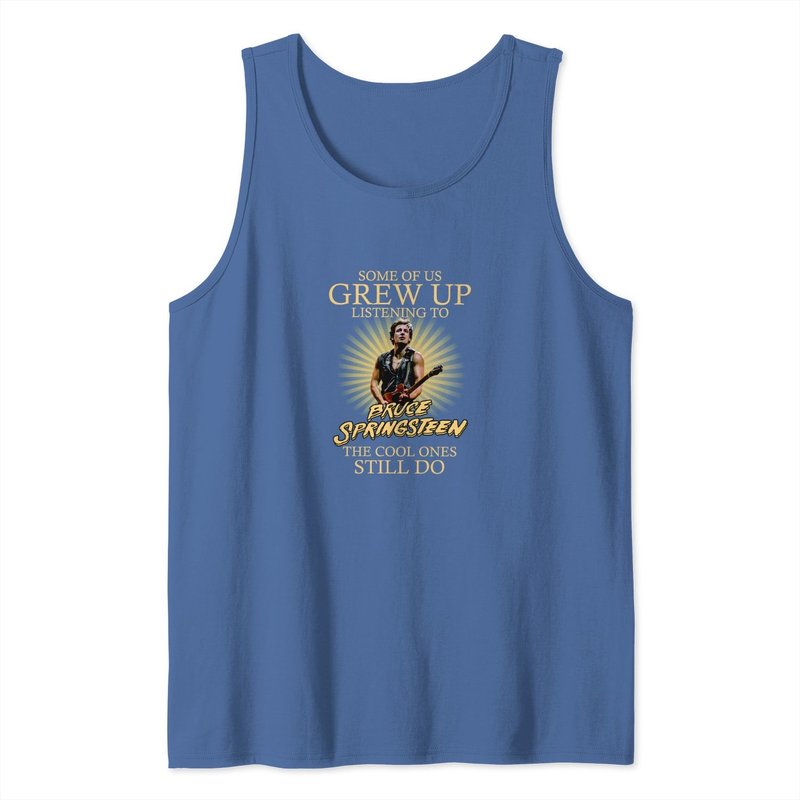 Listening To Bruce Springsteen Tank Tops — T-shirts pour hommes