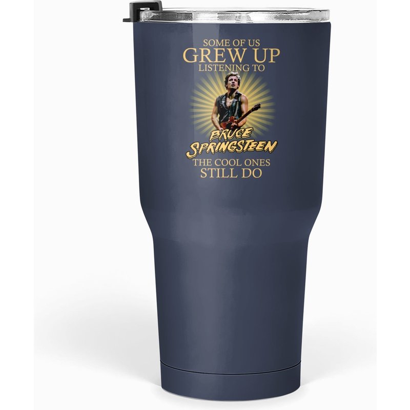Listening To Bruce Springsteen Tumblers 30 Oz — Mugs & Tumblers