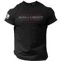 Son Of Liberty, 2nd Amendment Distressed 3d T-shirt