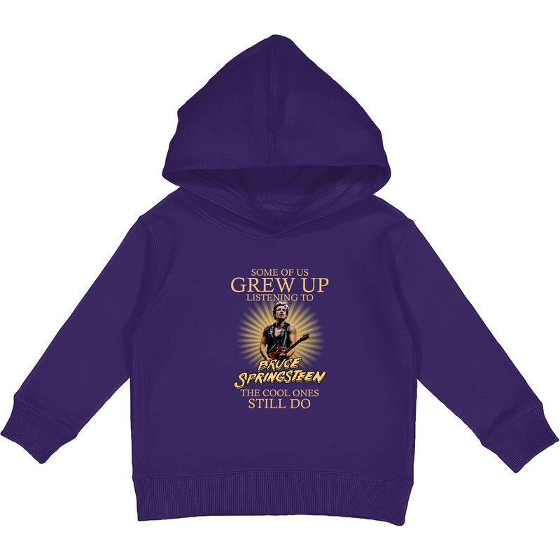Listening To Bruce Springsteen Kids Pullover Hoodies — Sweats à capuche pour hommes