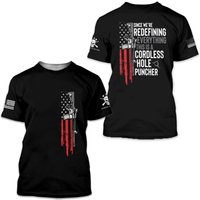 Since We're Redefining Everything This Is A Cordless Hole Puncher American Workers 3d T-shirt