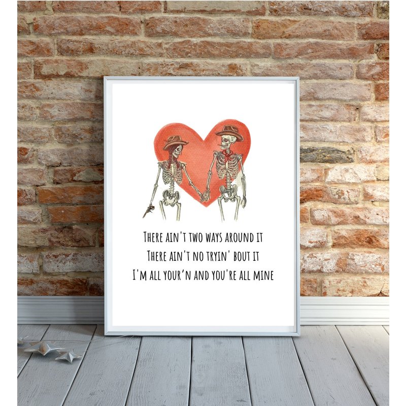 Tyler Childers All Yourn Poster | Music Print — Posters & Prints