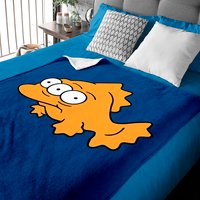 The Simpsons Blinky Fish Baby Blankets — Couvertures pour bébé