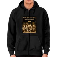 Crosby, Stills & Nash Band Classic Zip Hoodies