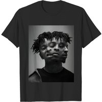 21 Savage T-shirt - Hip Hop Clothing - Rapper Tee