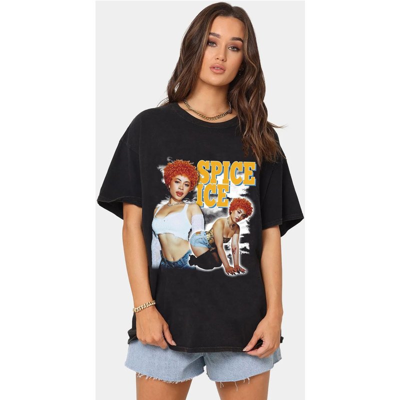 Ice Spice Shirt, Ice Spice Vintage 90s Unisex T-shirt — T-shirts pour hommes