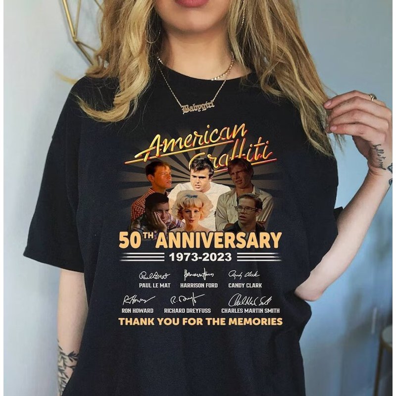 American Graffiti Shirt, American Graffiti Movie Tee — T-shirts pour hommes