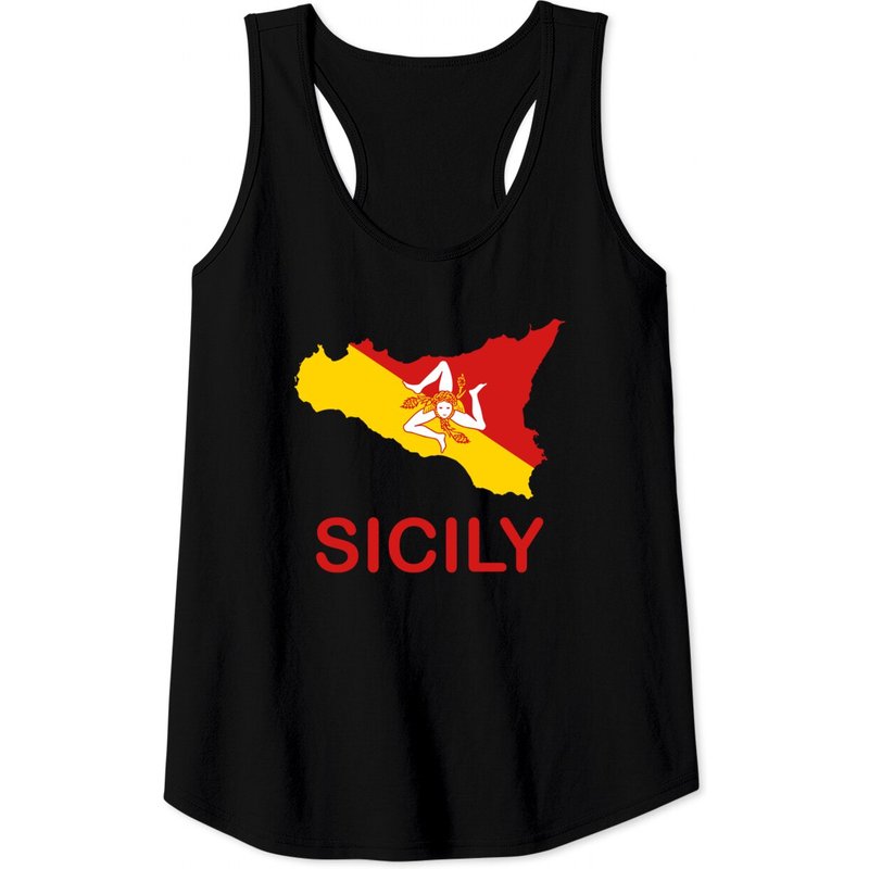 Sicily Tank Tops — Mens T Shirts