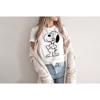 Snoopy Shirt, Snoopy Vintage T-shirt