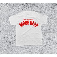 Mobb Deep T-shirt - Rapper Tee - 90's Hip Hop Clothing Tee — Mens T Shirts