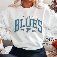 St. Louis Blue, Vintage St. Louis Blue Sweatshirt