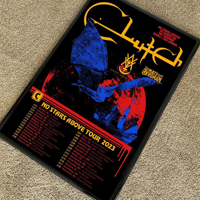Clutch New Belgium Beer Poster, Clutch 2023 — Posters & Prints