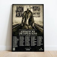 Jason Aldean 2023 Tour Poster — Affiches et impressions