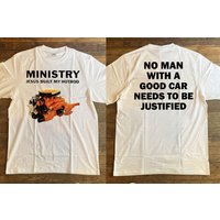 Ministry Album T-shirt - Jesus Built My Hotrod Design — Mens T Shirts