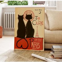 The Cure Cat Tour Paris 28th November Poster