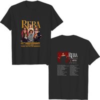 Reba Mcentire Shirt Country Music Tour 2023 Gift For Fan, Reba Mcentire 48 Years Anniversary Tour T-shirt — Mens T Shirts