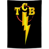 Elvis Tcb Logo - Taking Care Of Business - Elvis Presley - Tapestry — Tapestries