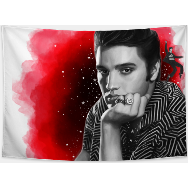 Jailhouse Rock - Elvis Presley - Tapestry — Tapisseries murales