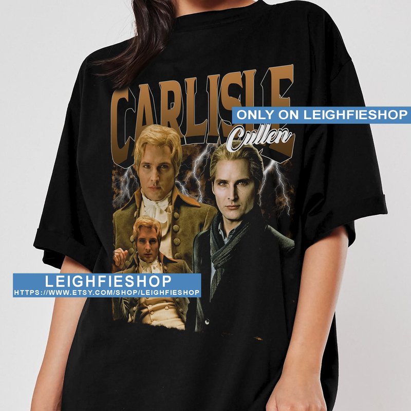 Carlisle Shirt The Twilight Saga Movie Vintage 90's Tee T-shirt — T-shirts pour hommes