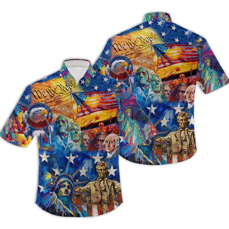 America We The People Patriotism Hawaiian Shirt