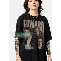 Edward Cullen Shirt Robert Pattinson Tee Vintage 90s Oversize Shirt