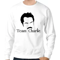 Charlie Swan Shirt Twilight, Team Charlie Twilight — Sweats à capuche pour hommes