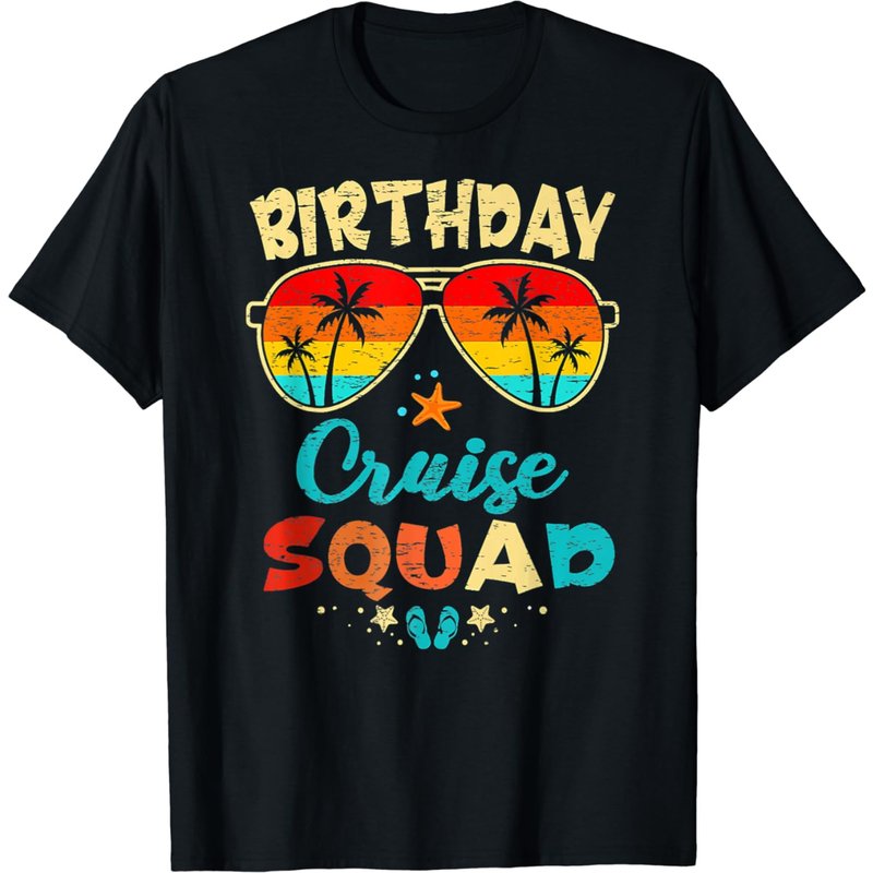 Birthday Cruise Squad Birthday Party Tee Cruise Squad 2023 T-shirt — T-shirts pour hommes