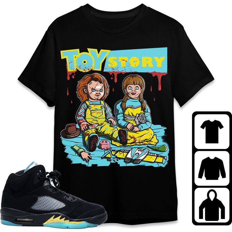 Jordan 5 Aqua Unisex T-shirt, Tee — T-shirts pour hommes