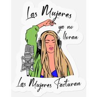 Shakira Women No Longer Cry Stickers