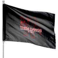 Bulldawgs House Flags For Georgia Fans — Drapeaux décoratifs