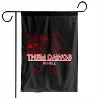 Bulldawgs Garden Flags - Georgia Dawgs Design — Decorative Flags