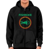 Fishbone Zip Hoodies - America Rock Music Band — Sweats à capuche pour hommes